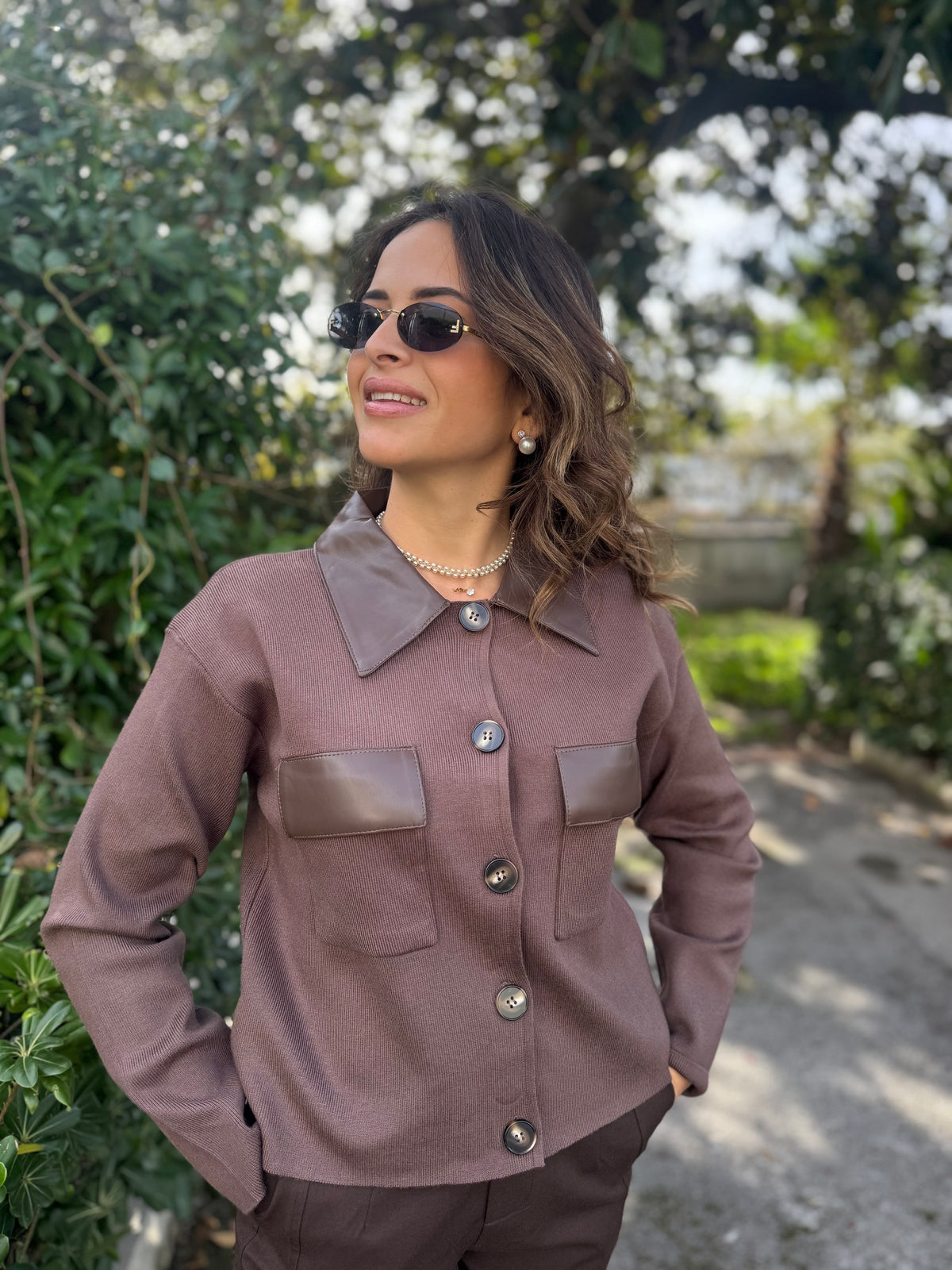 Maglione tasca