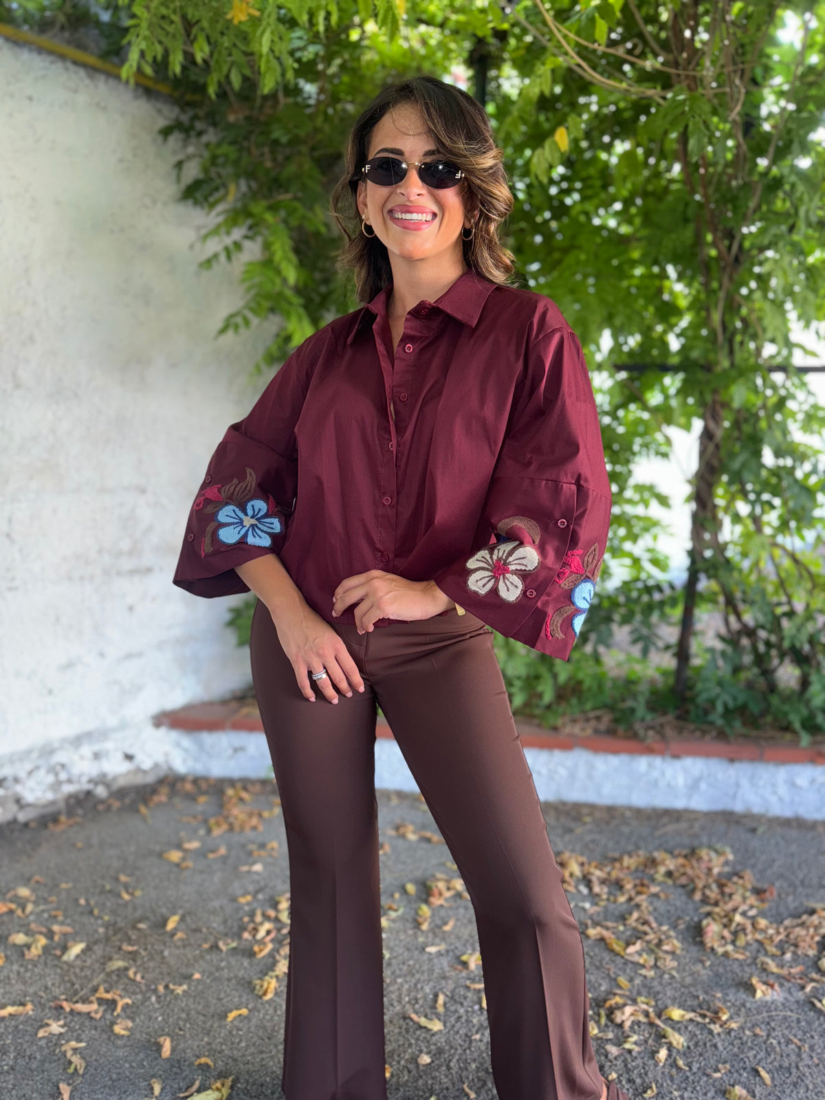 Camicia fiore