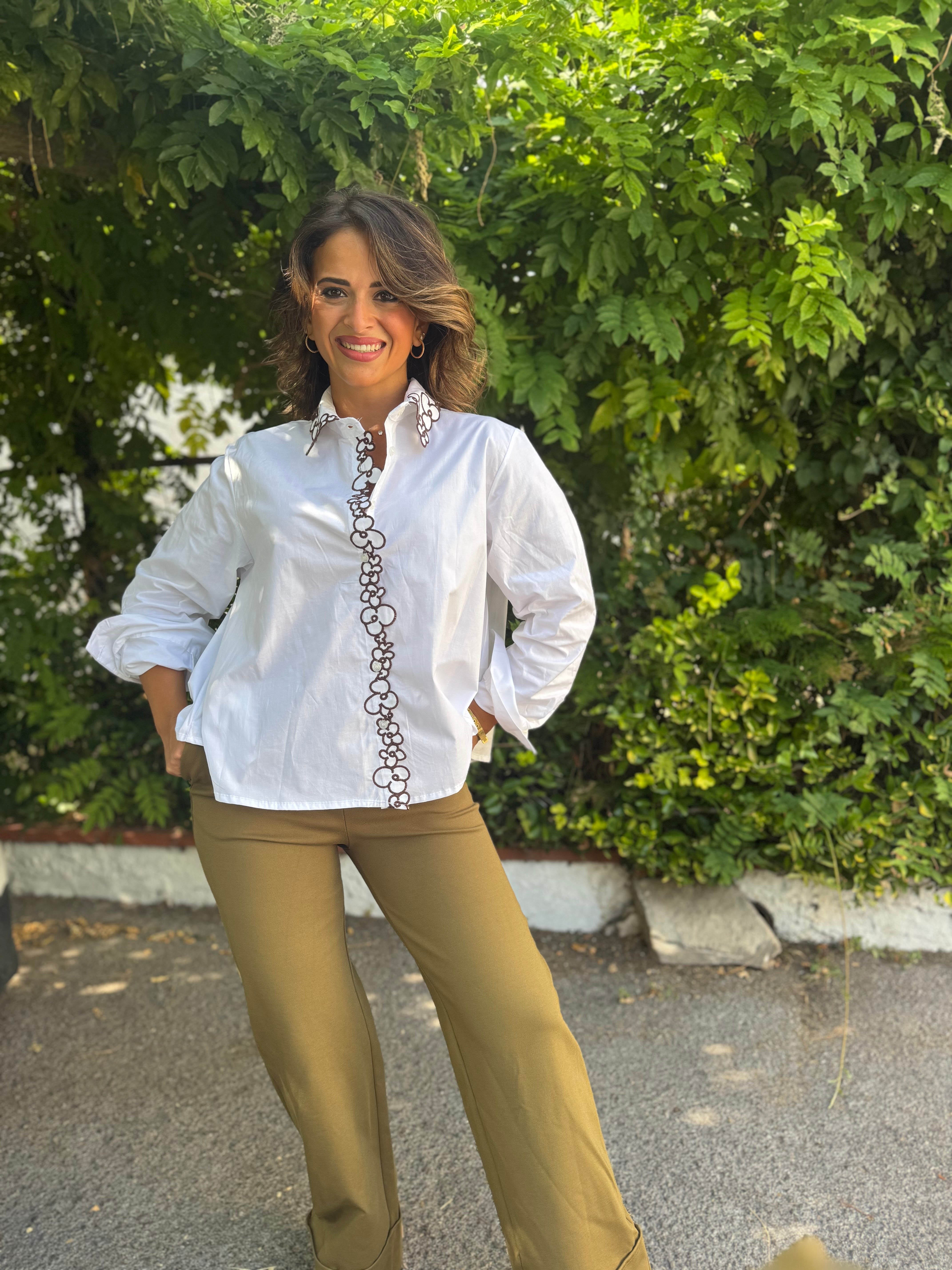 Camicia macrame