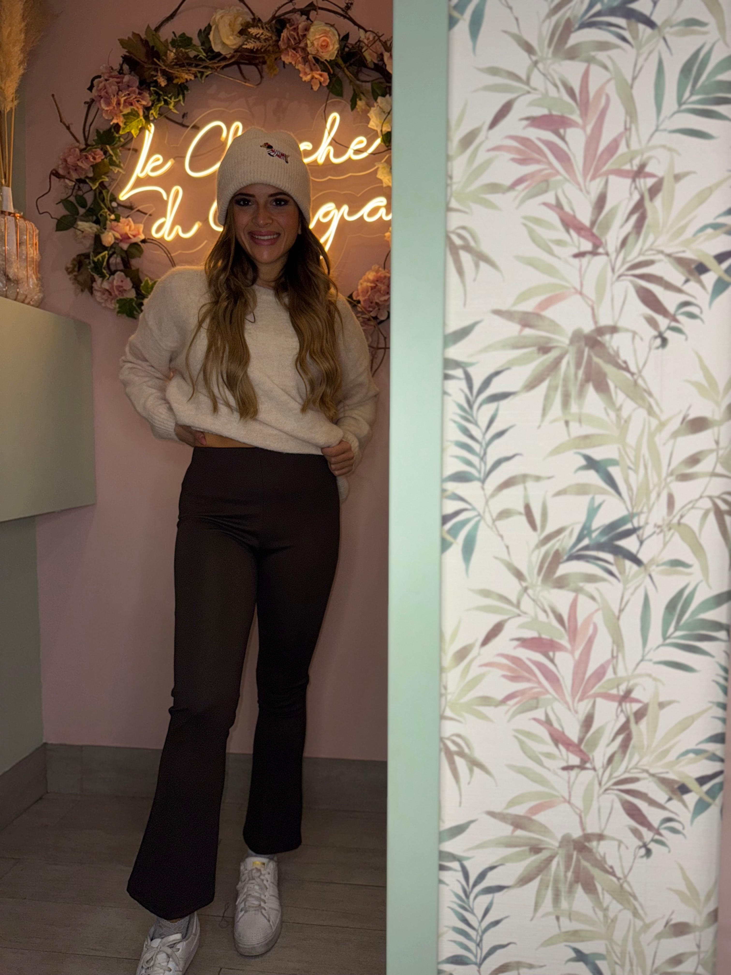 Pantalone classico elastico