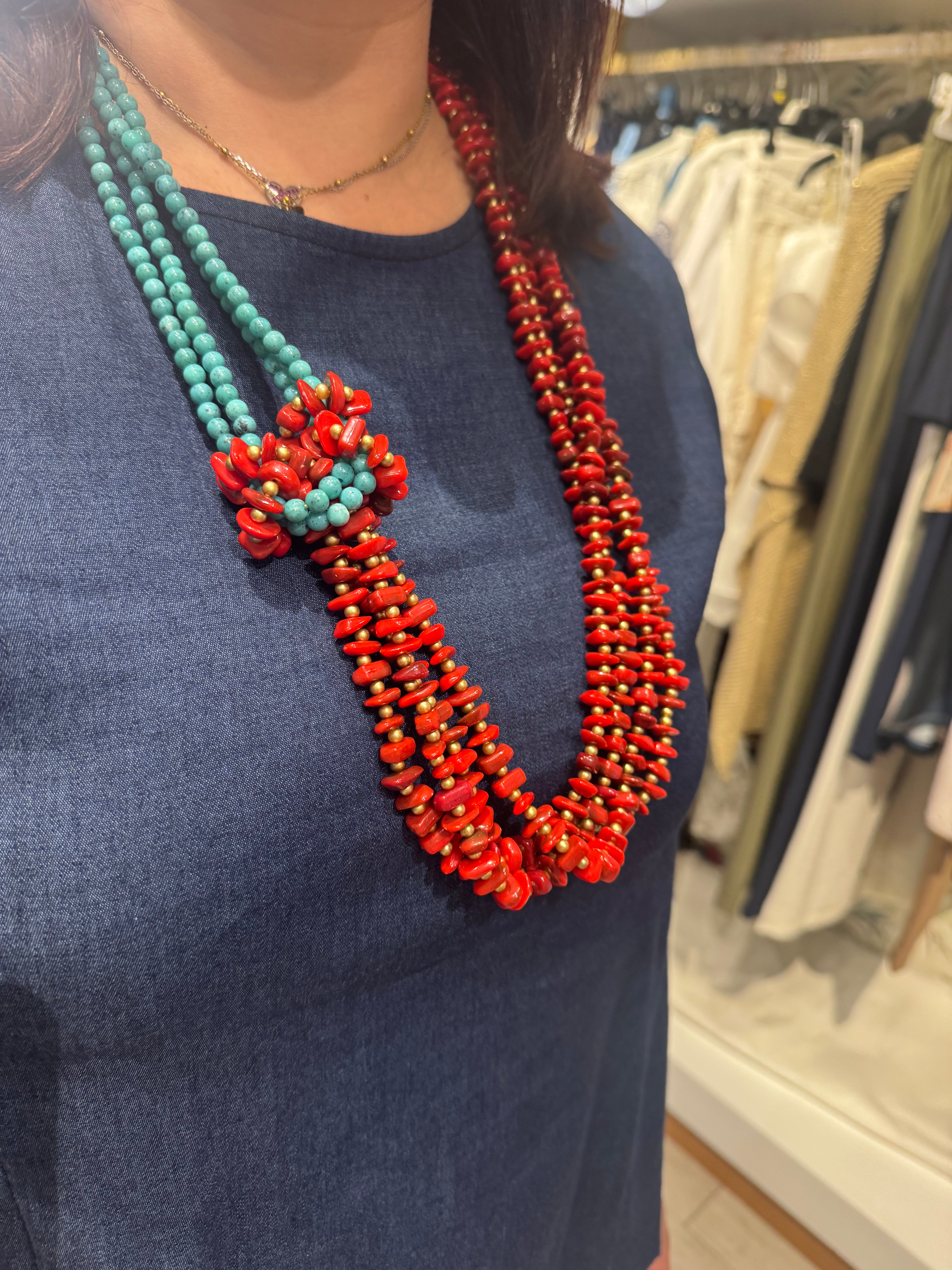 Collana turchese