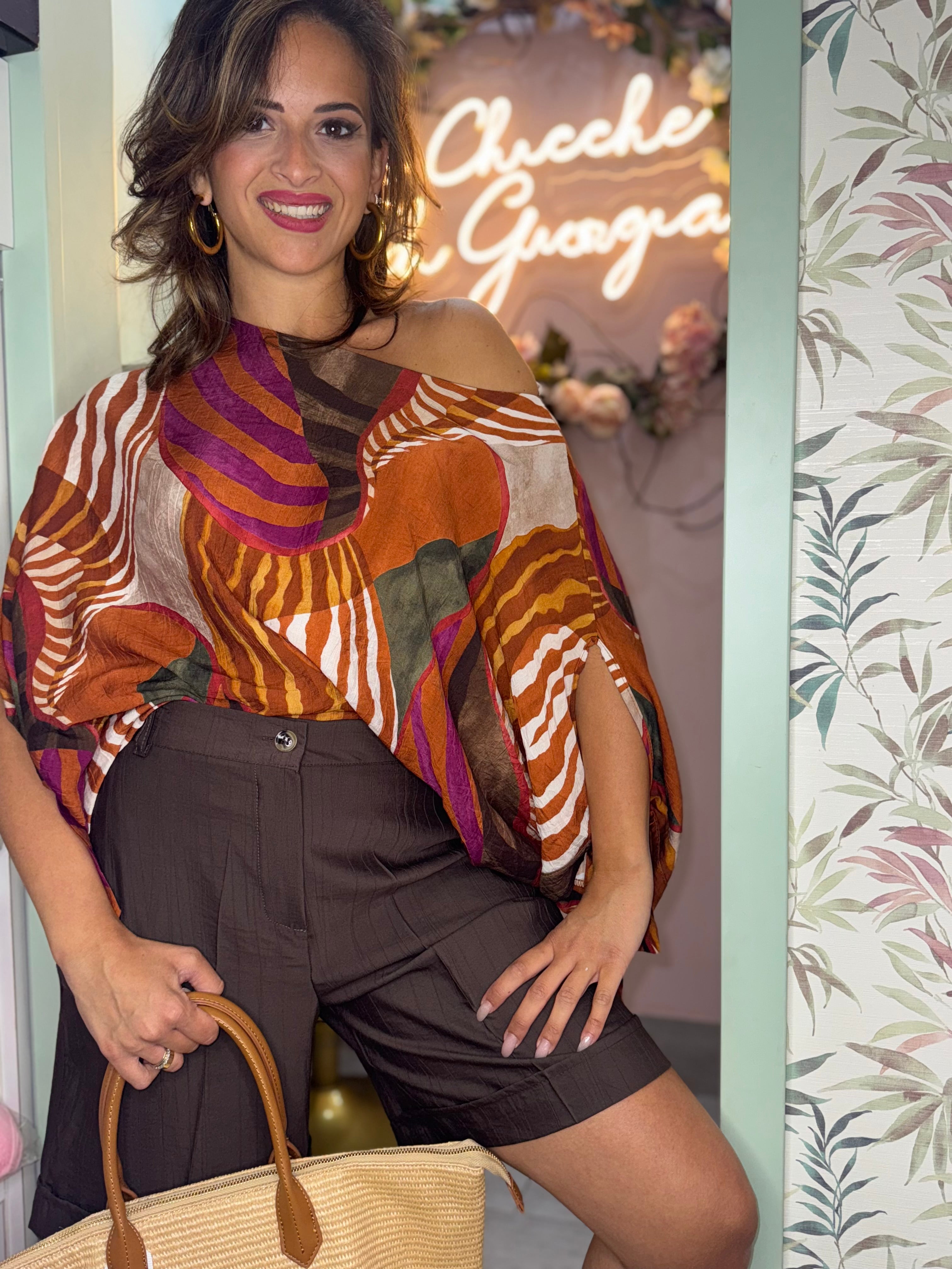 Blusa arancione