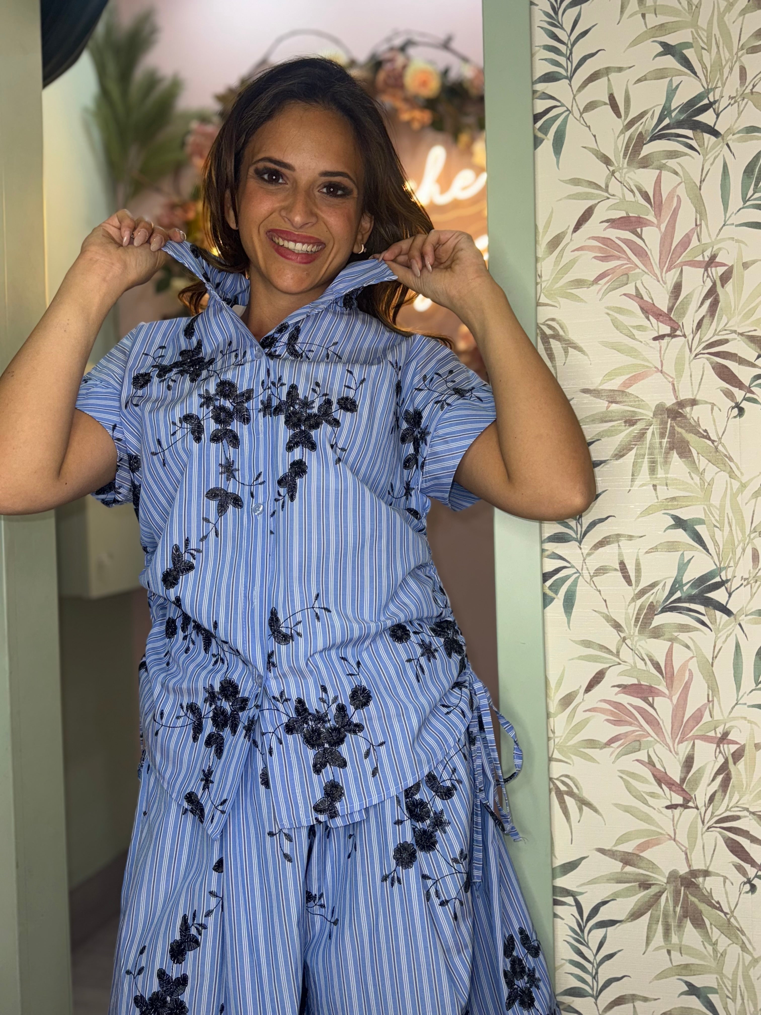 Camicia fiore