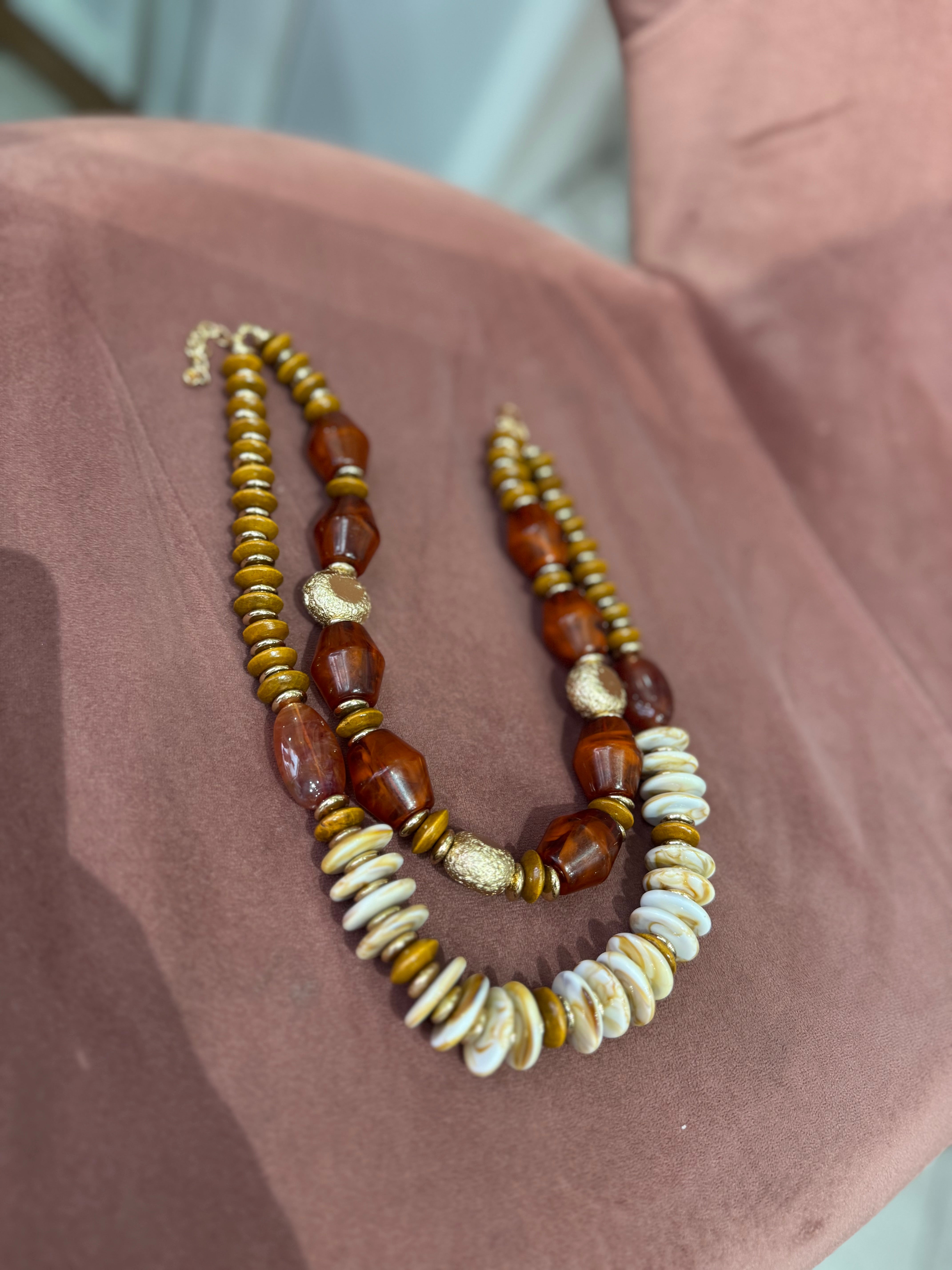 Collana due in uno India