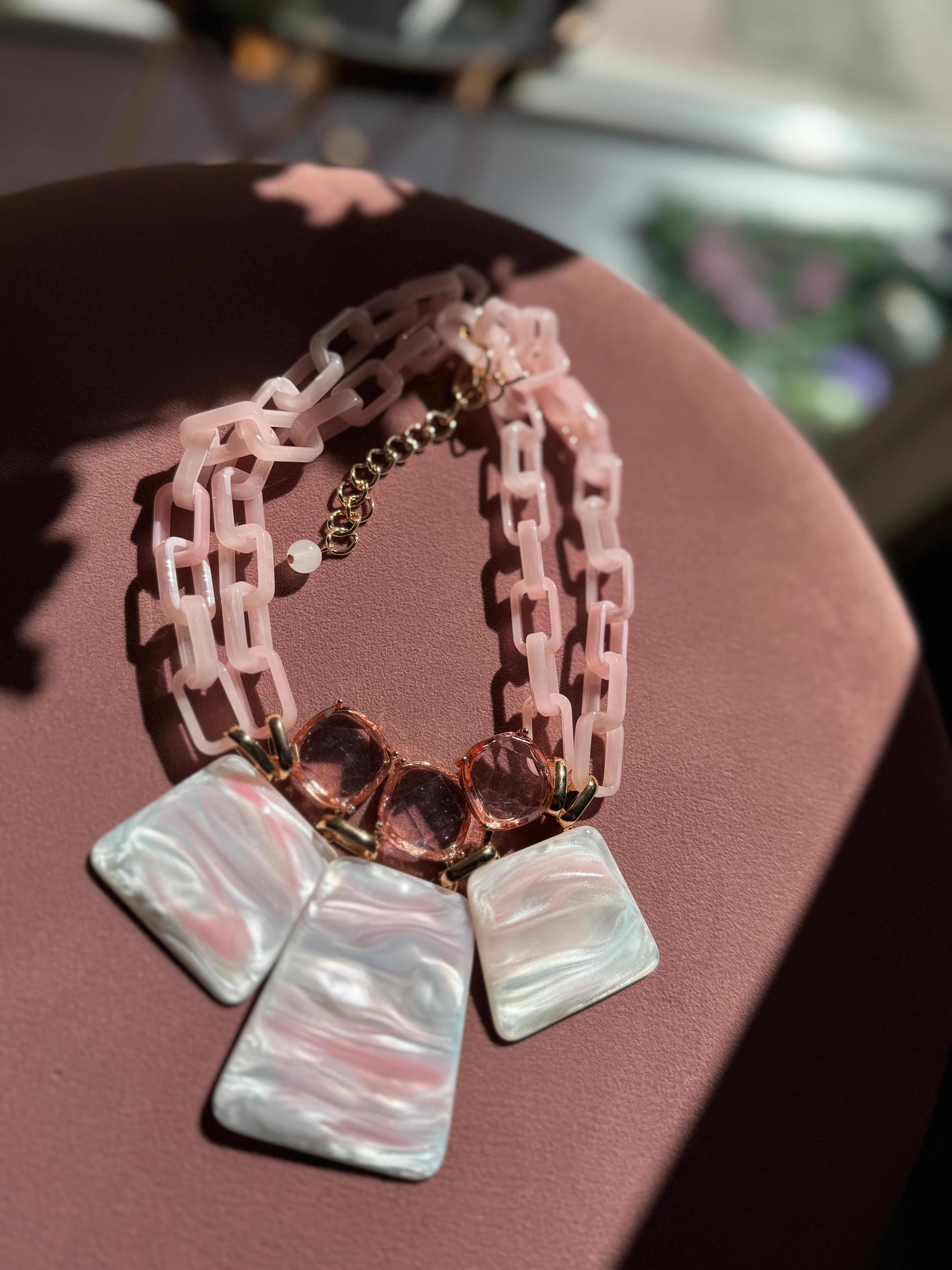 Collana madreperla
