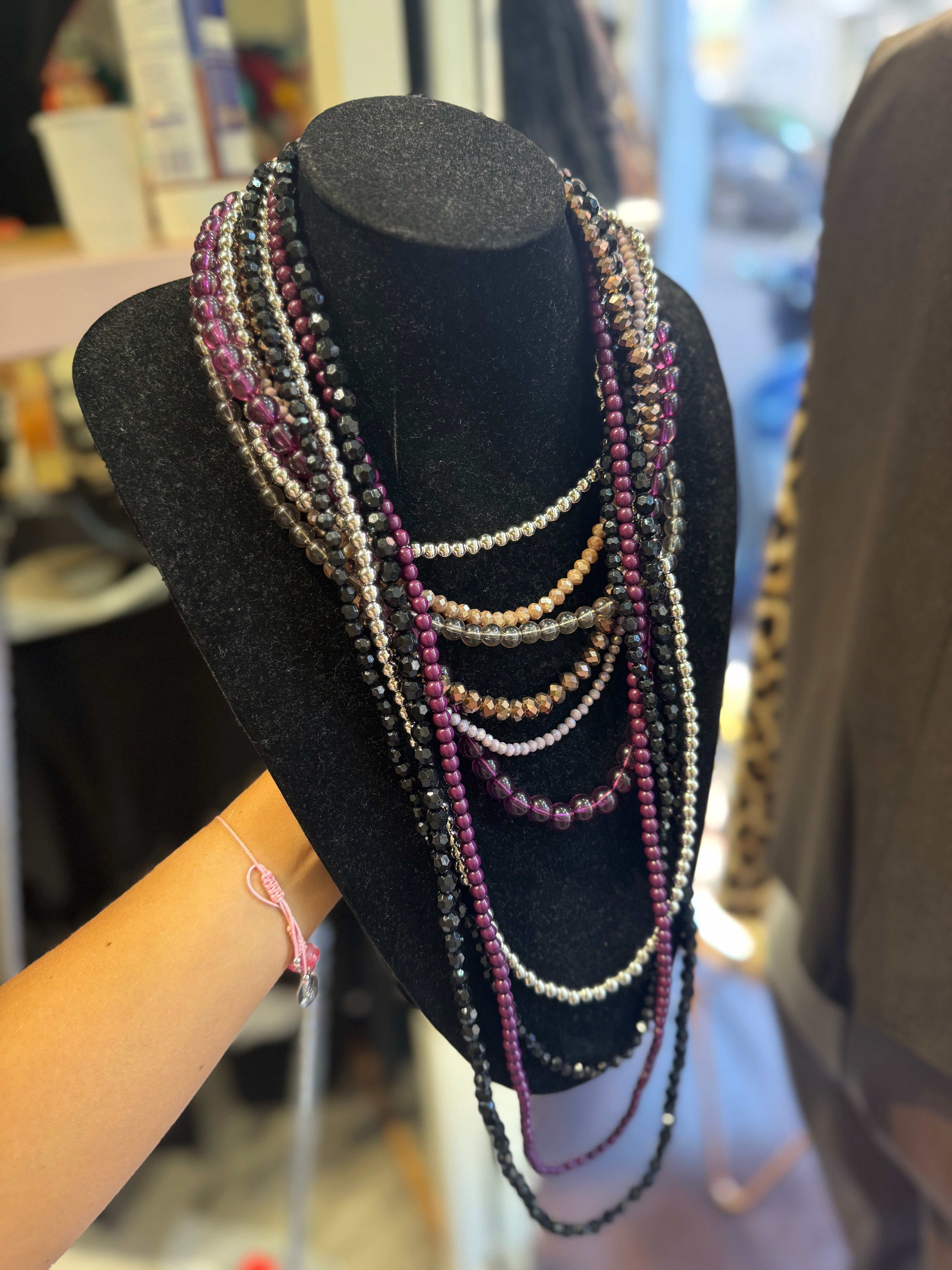 Collana multi filo