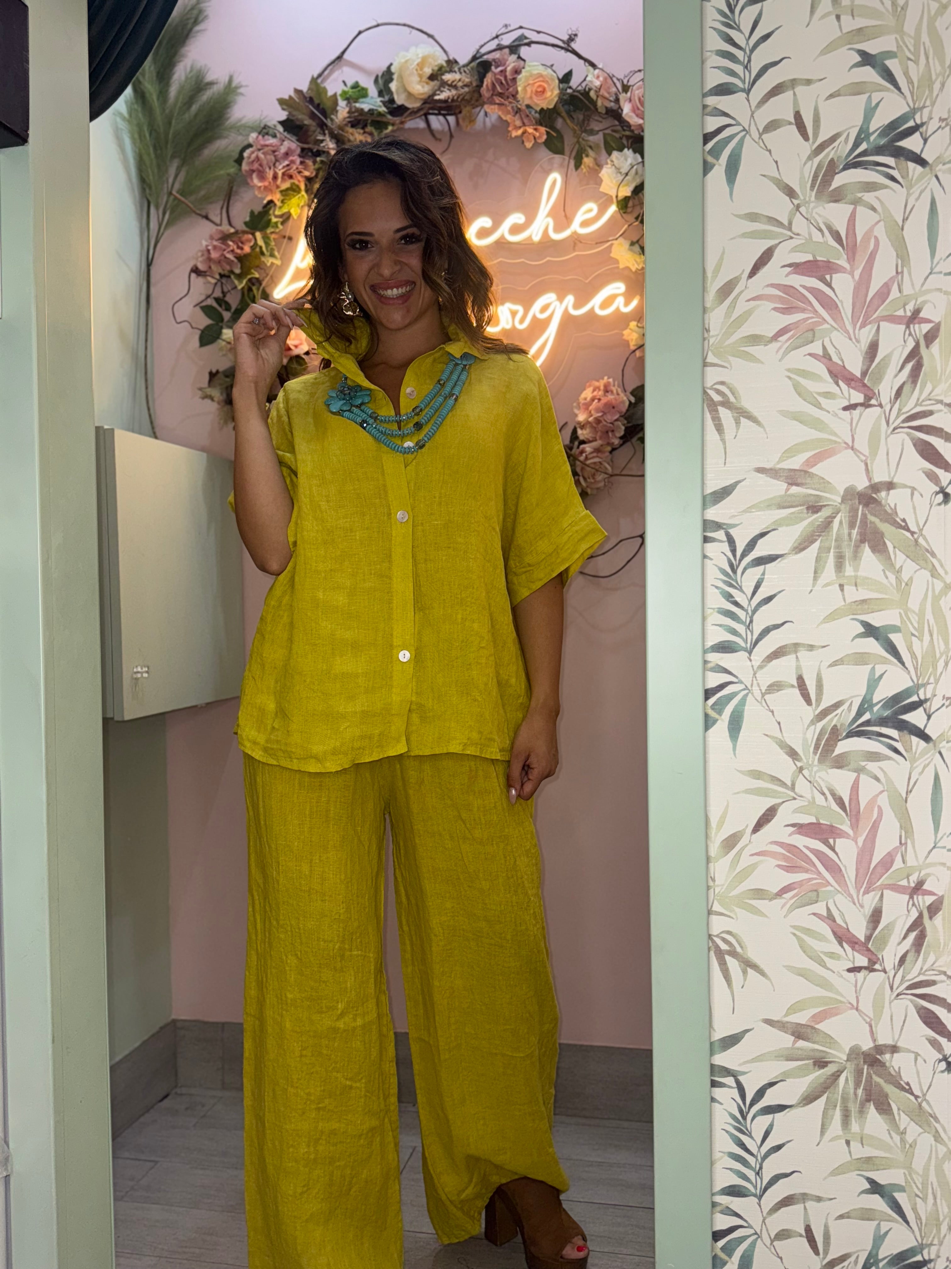 Coordinato in lino