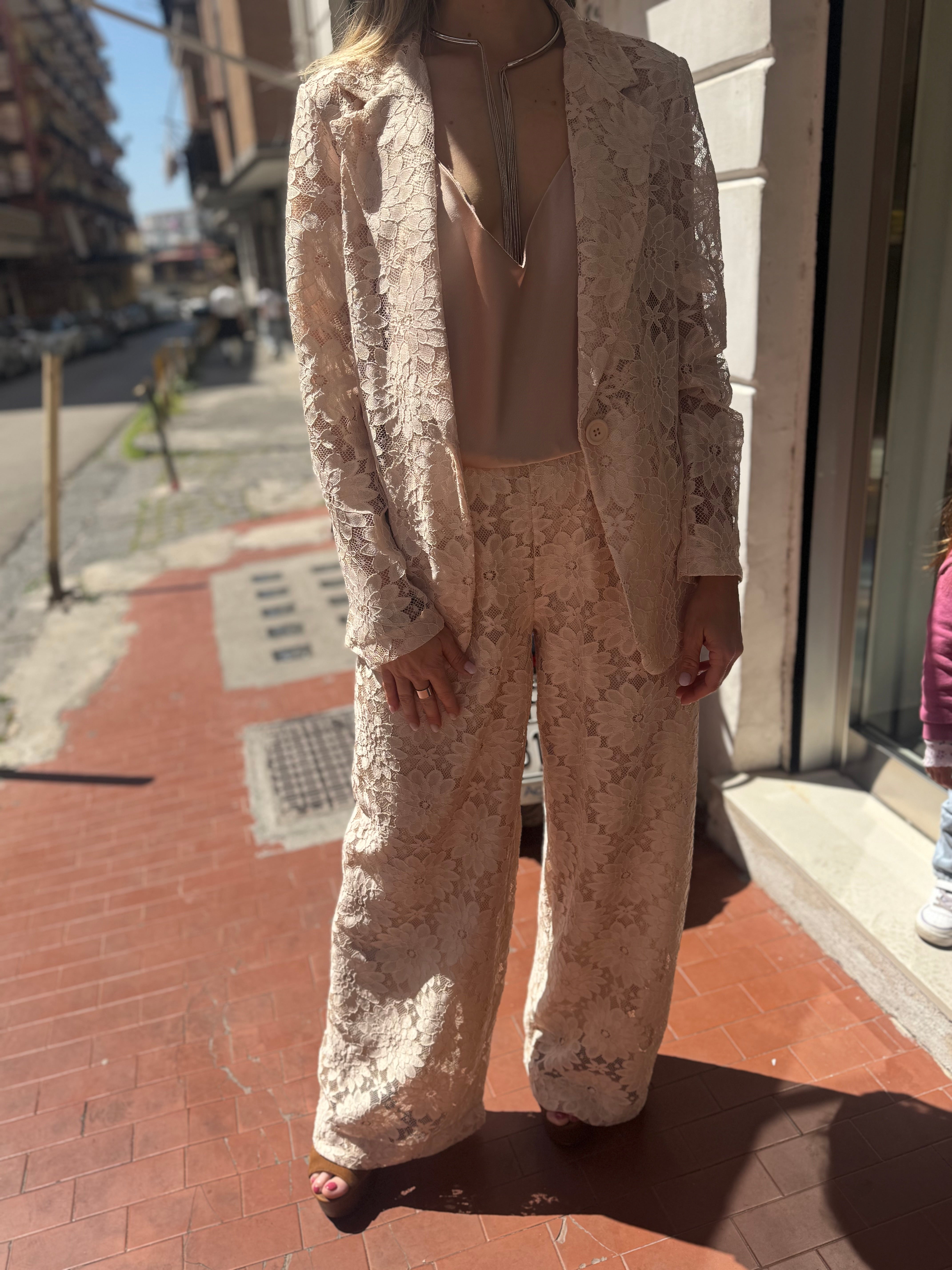 Tailleur macrame