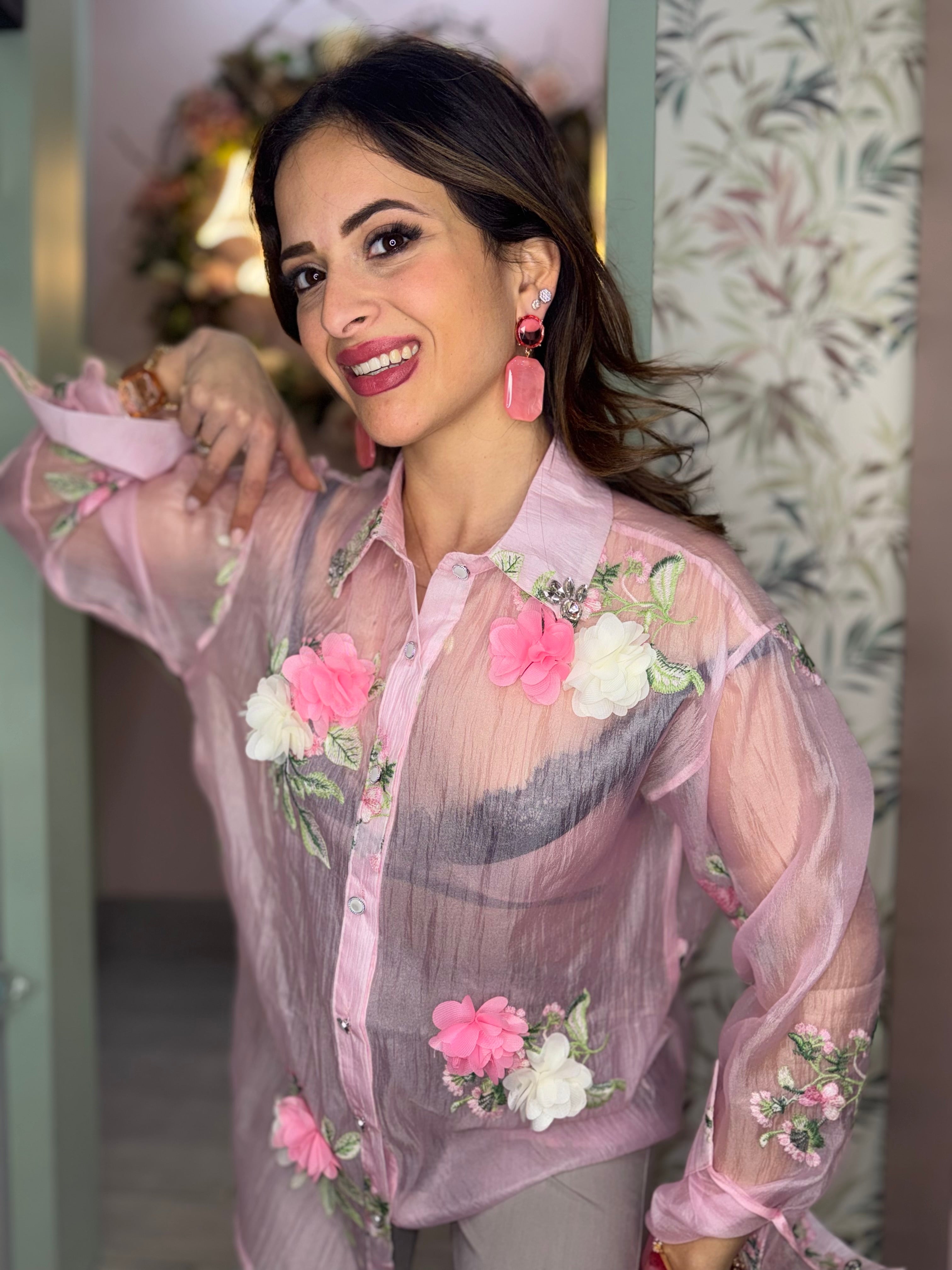 Camicia fiore