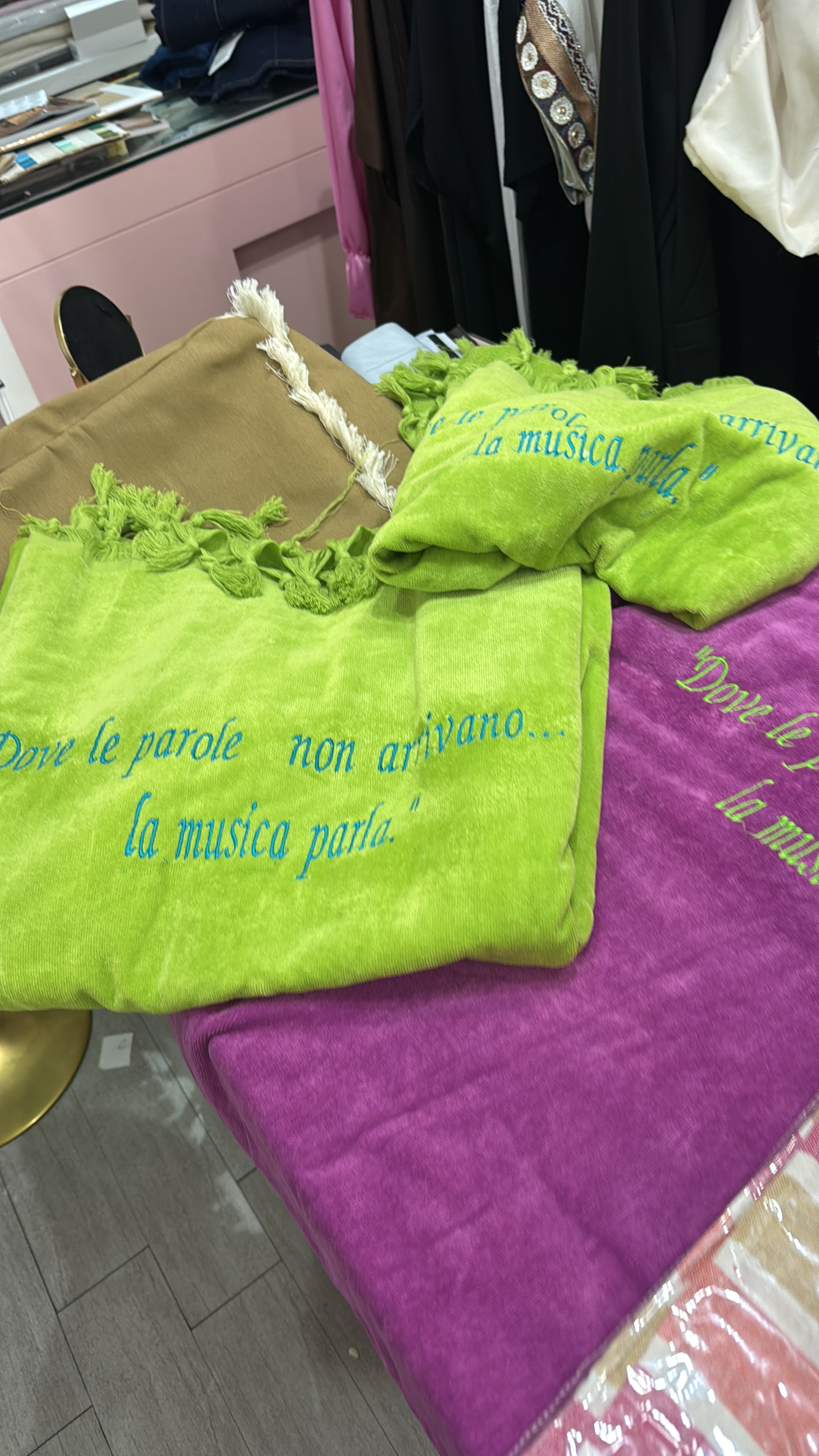 Telo mare spugna personalizzato