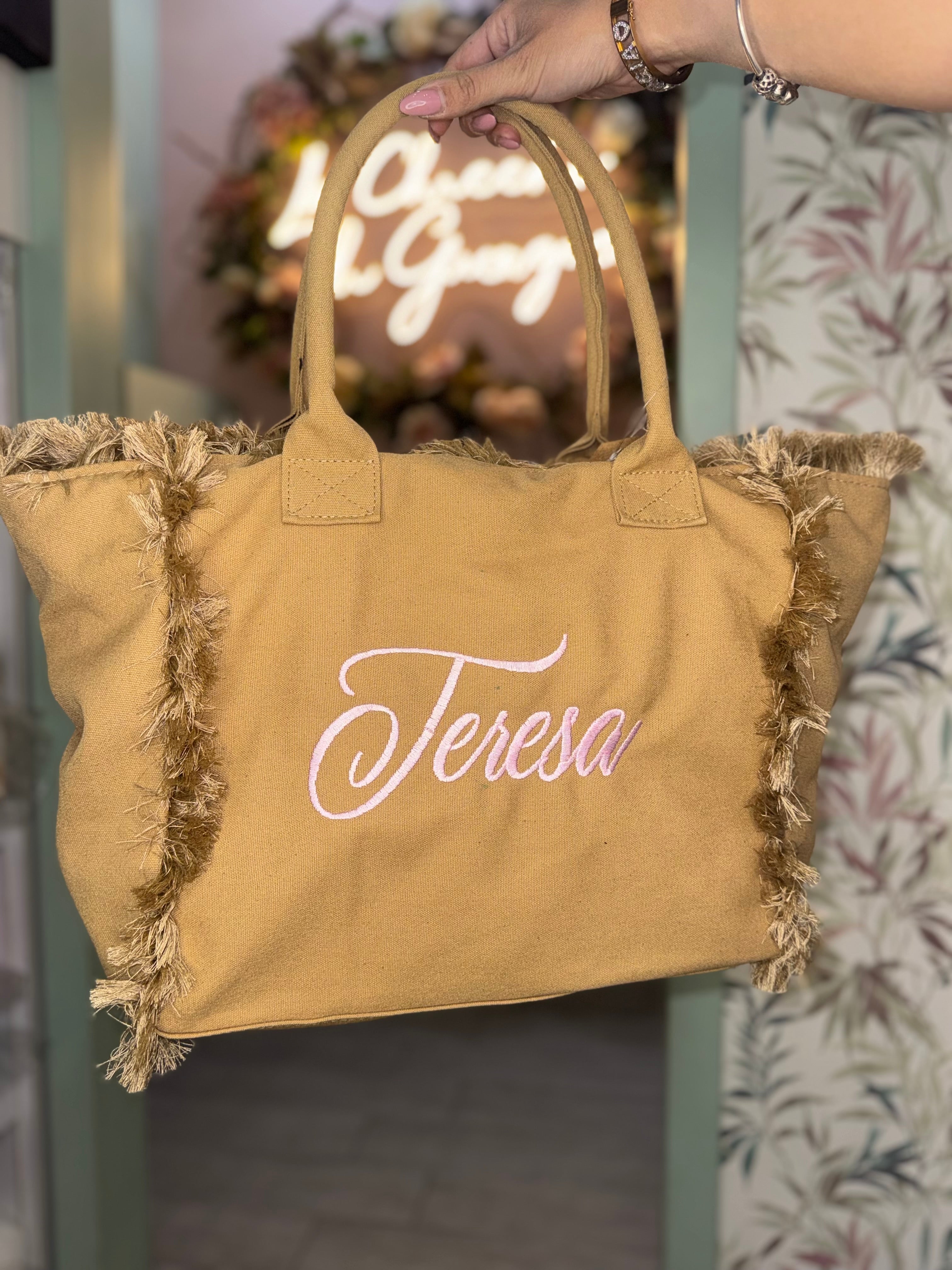 Borsa con nome
