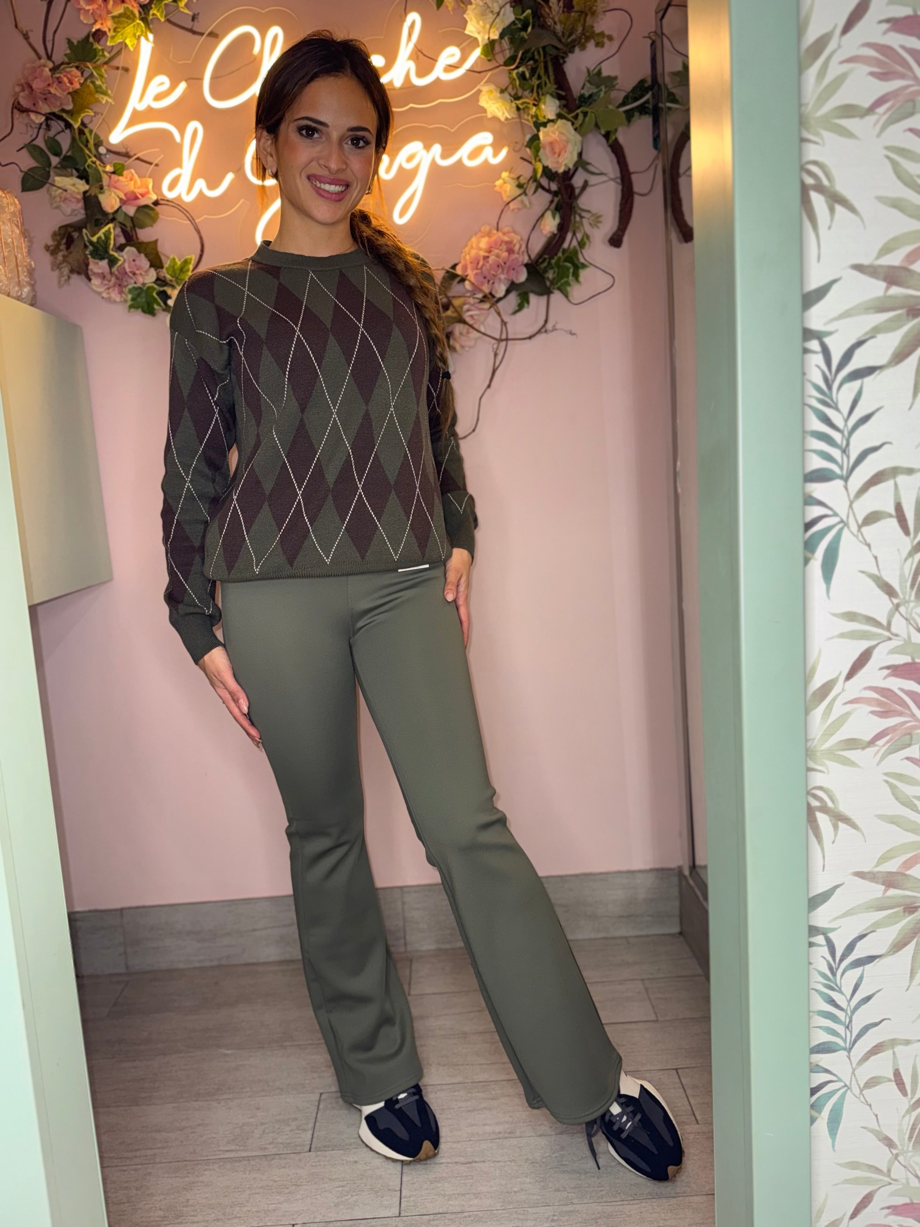 Maglioncino V quadro