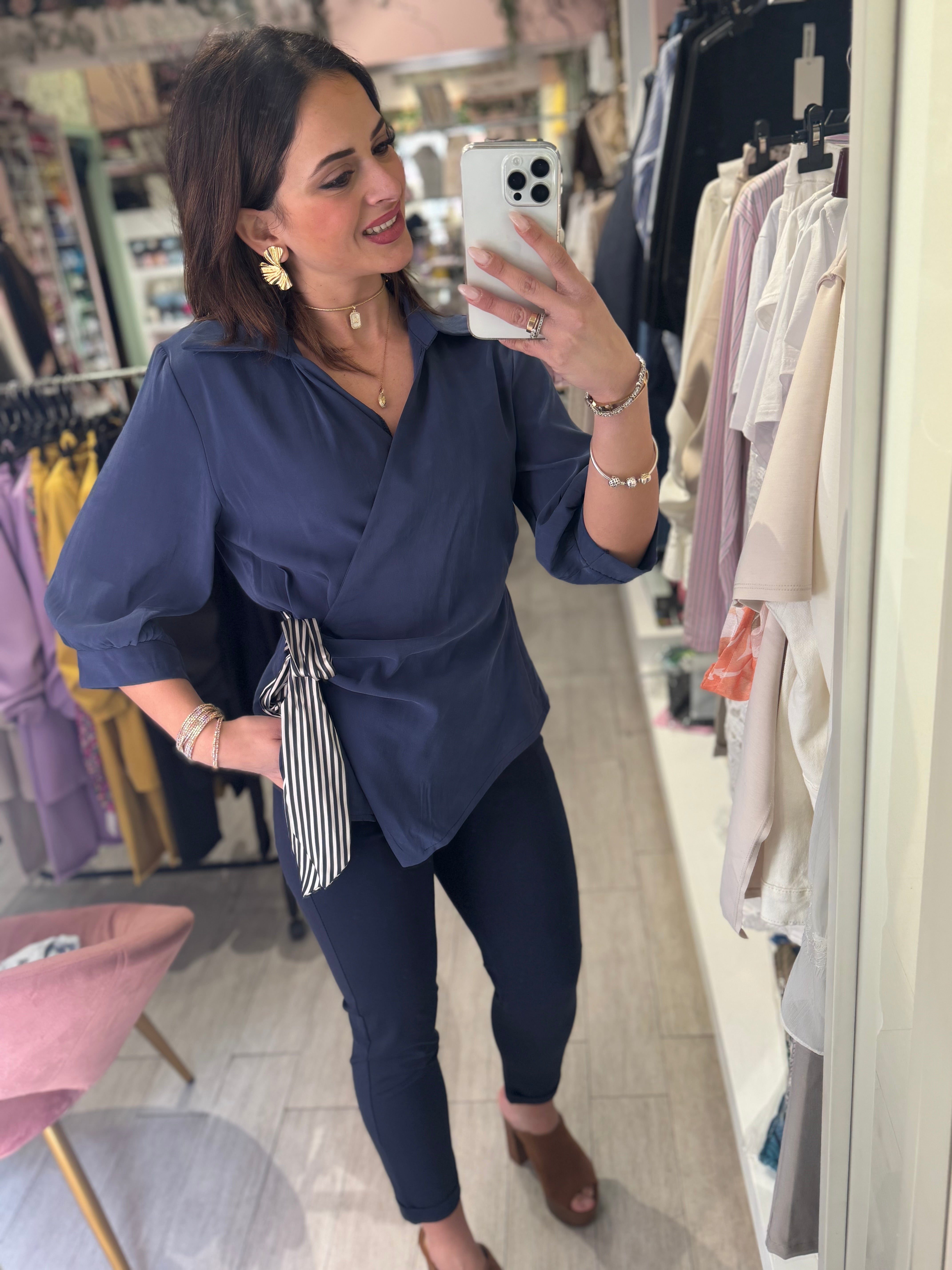 Camicia seta lavata