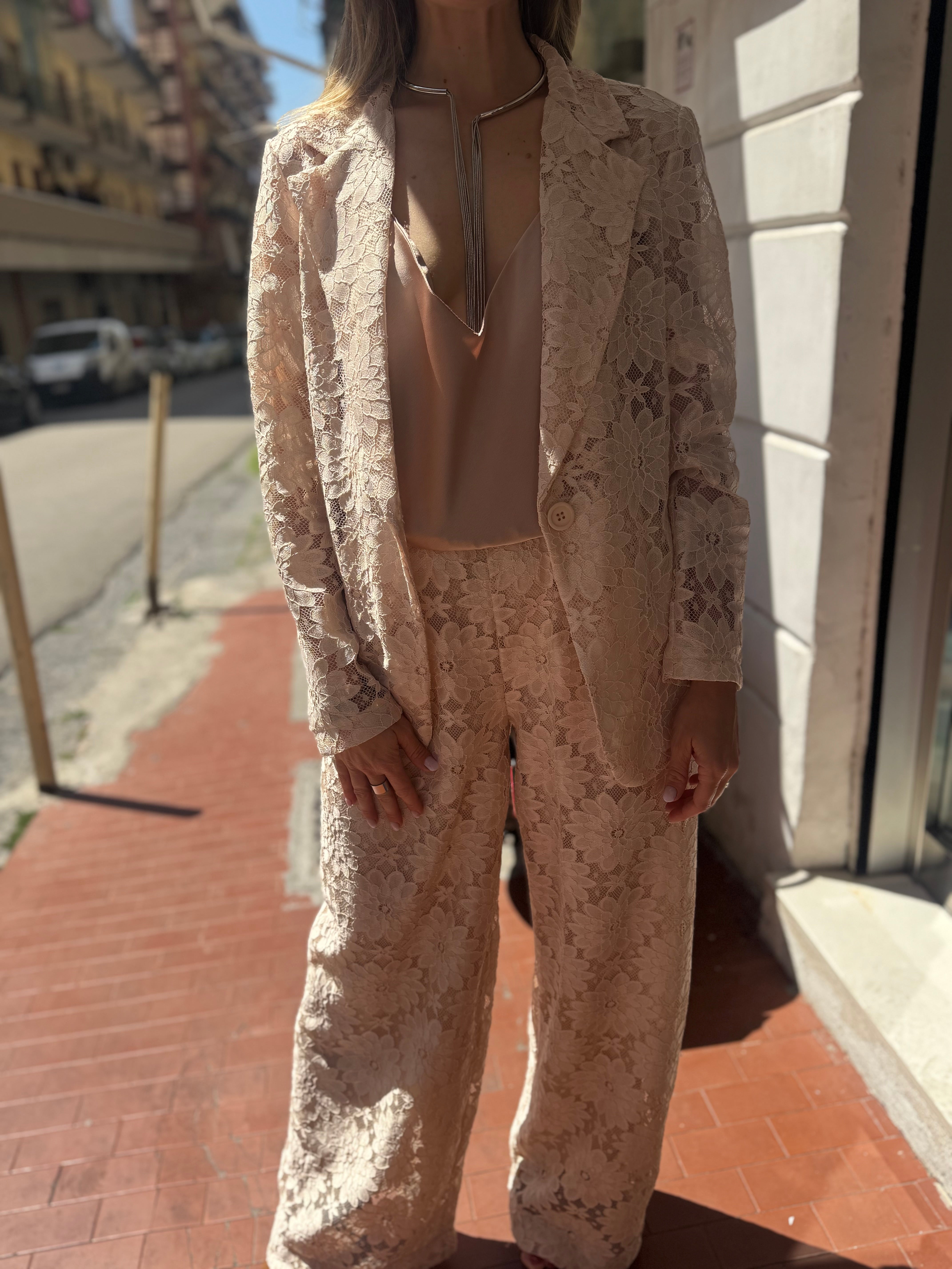 Tailleur macrame