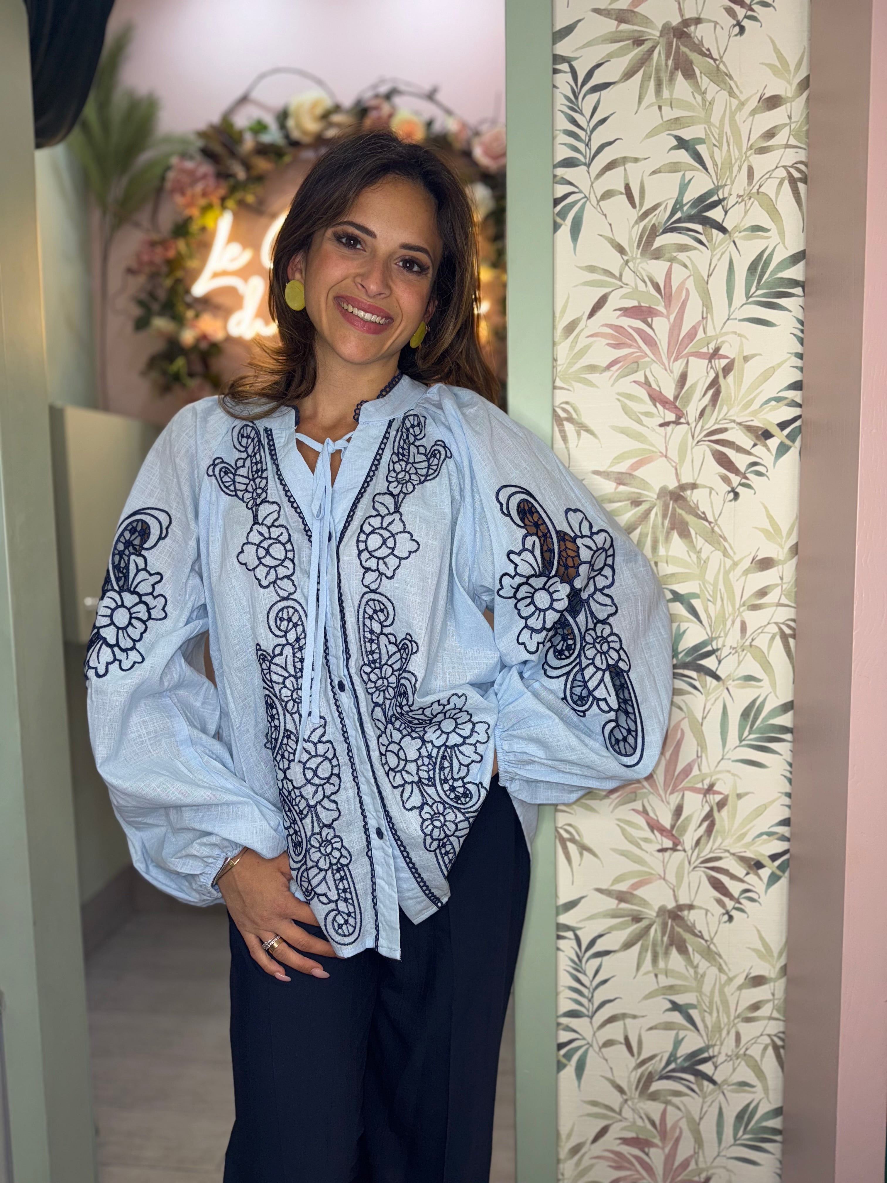 Camicia macrame