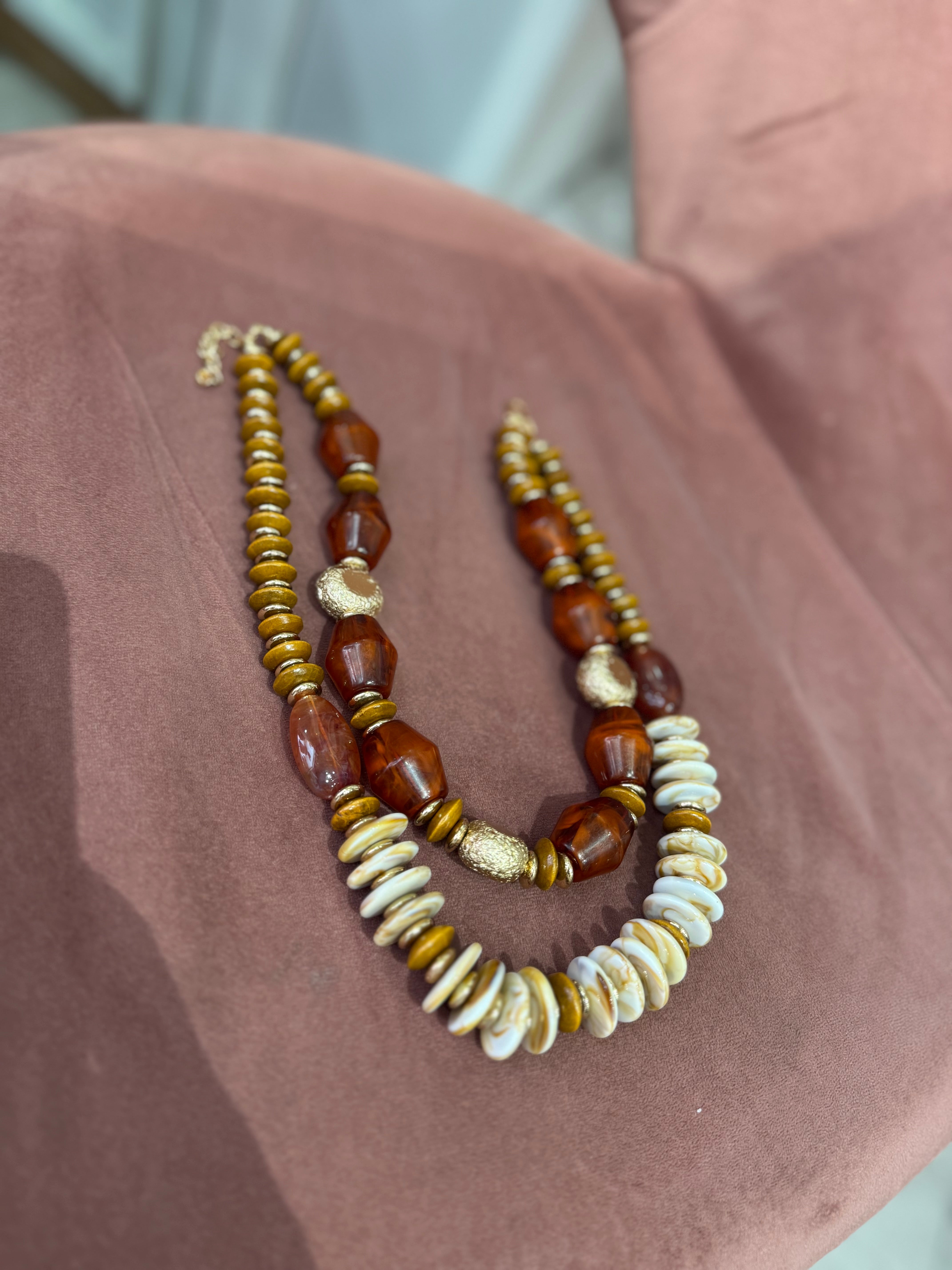 Collana due in uno India