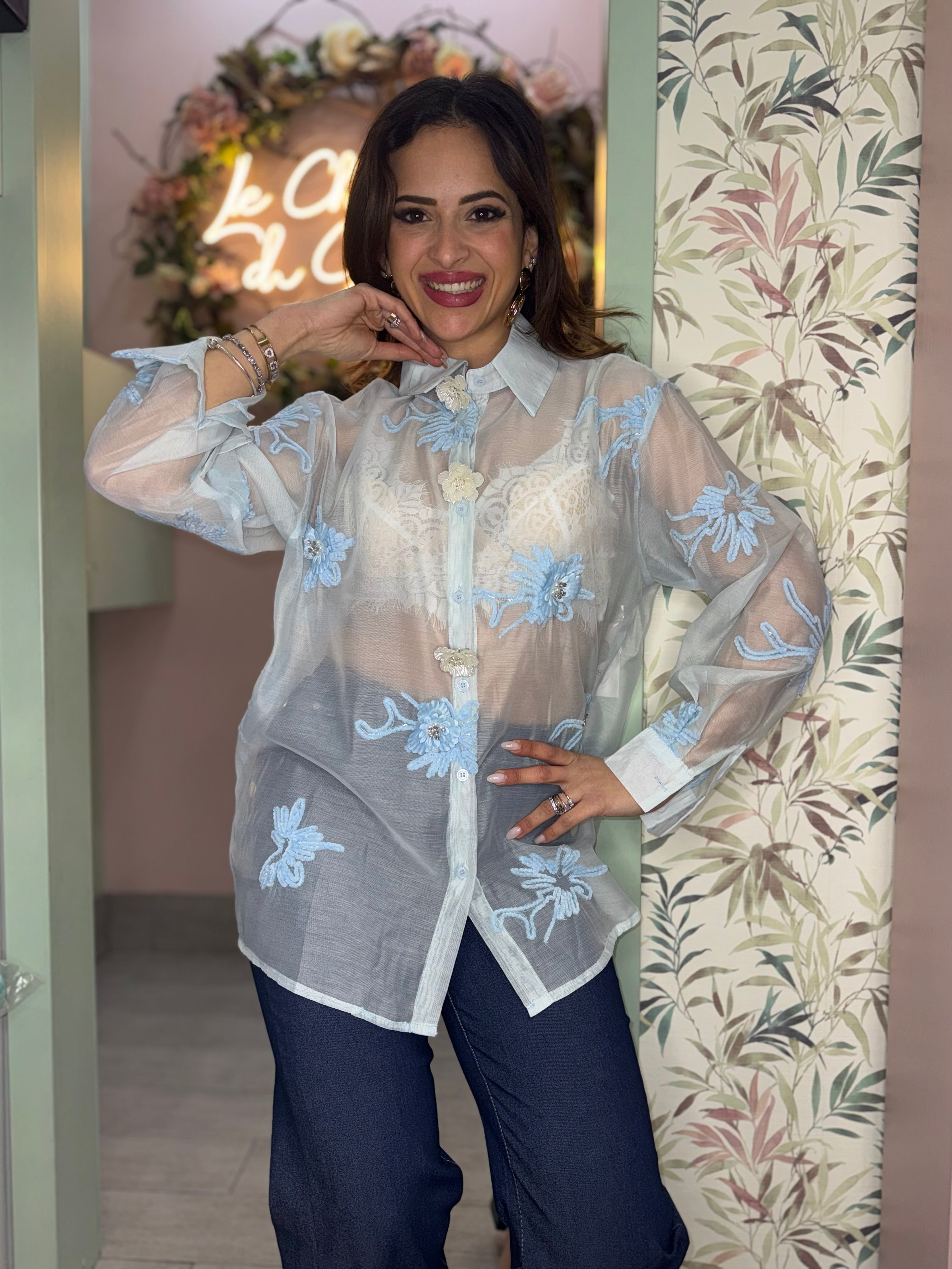 Camicia fiore