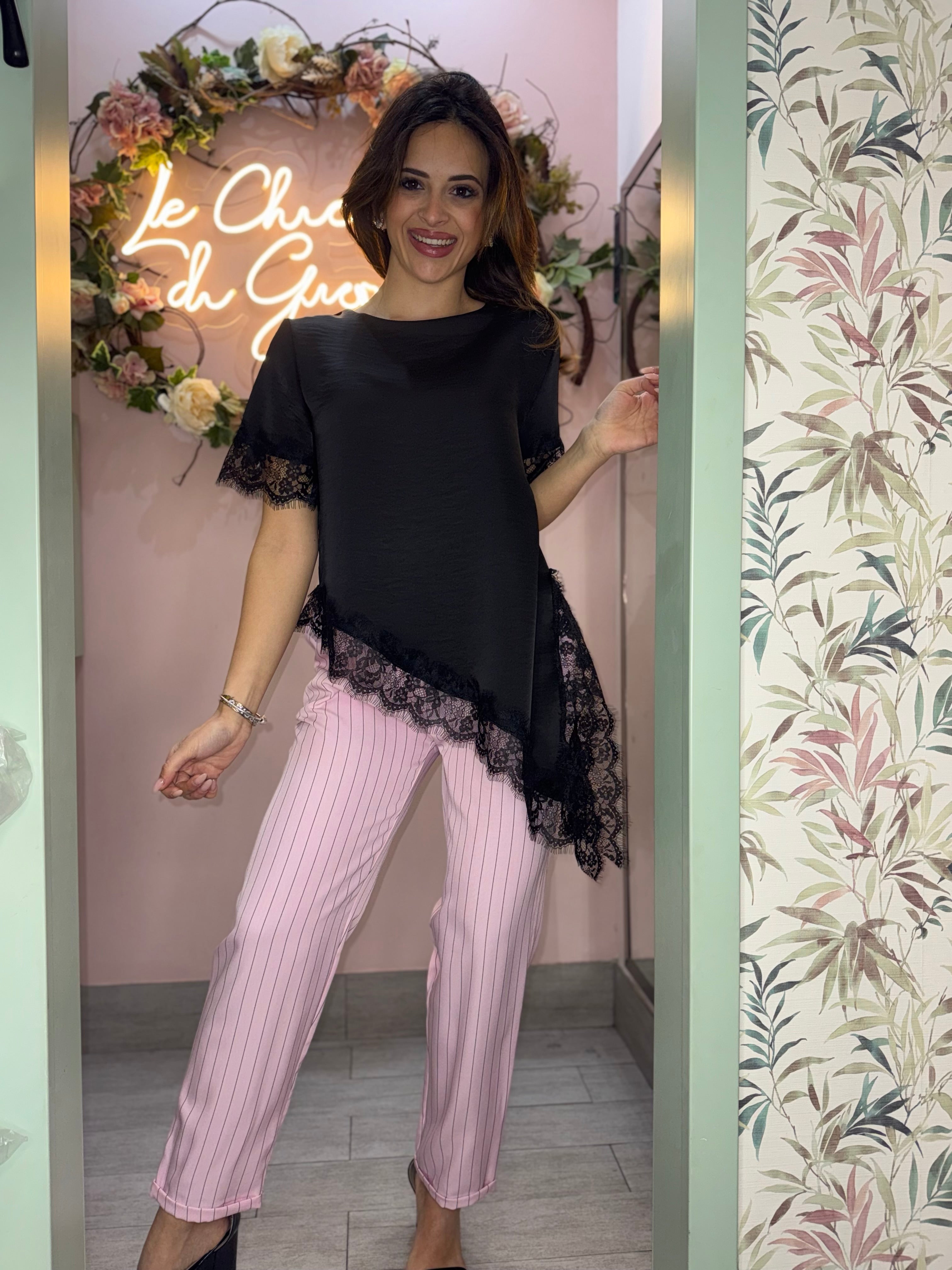 Maglia seta trasversale