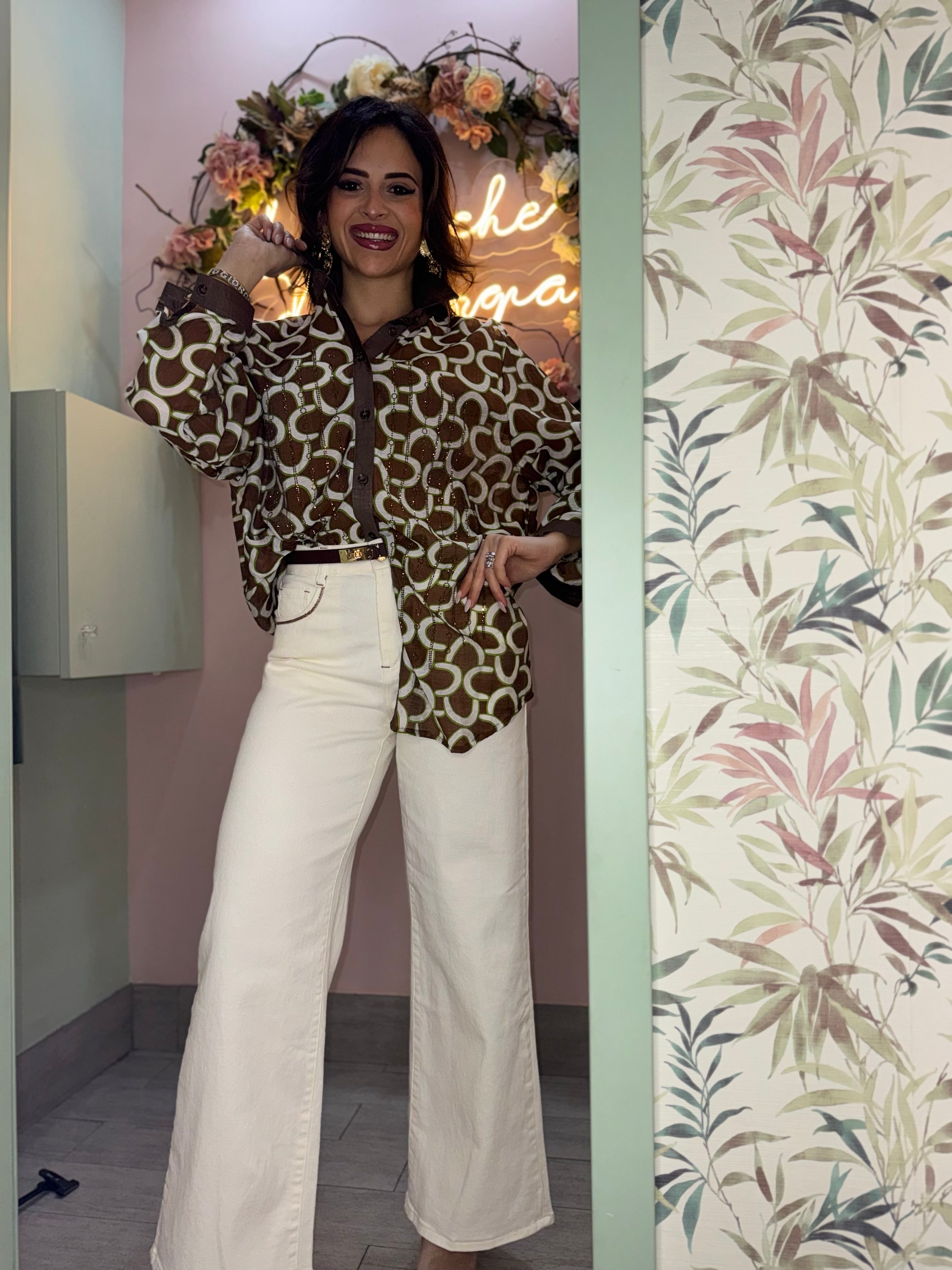 Camicia marrone