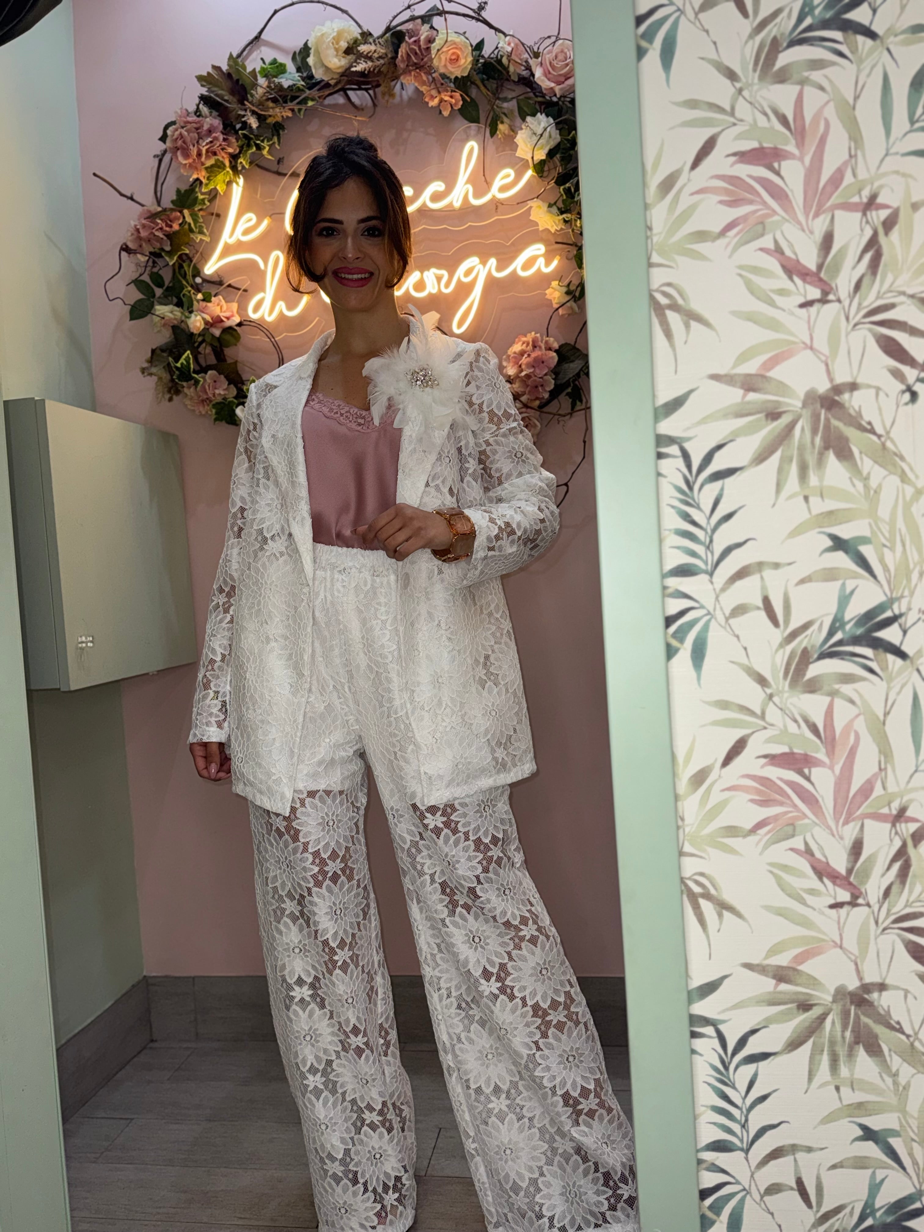 Tailleur macrame