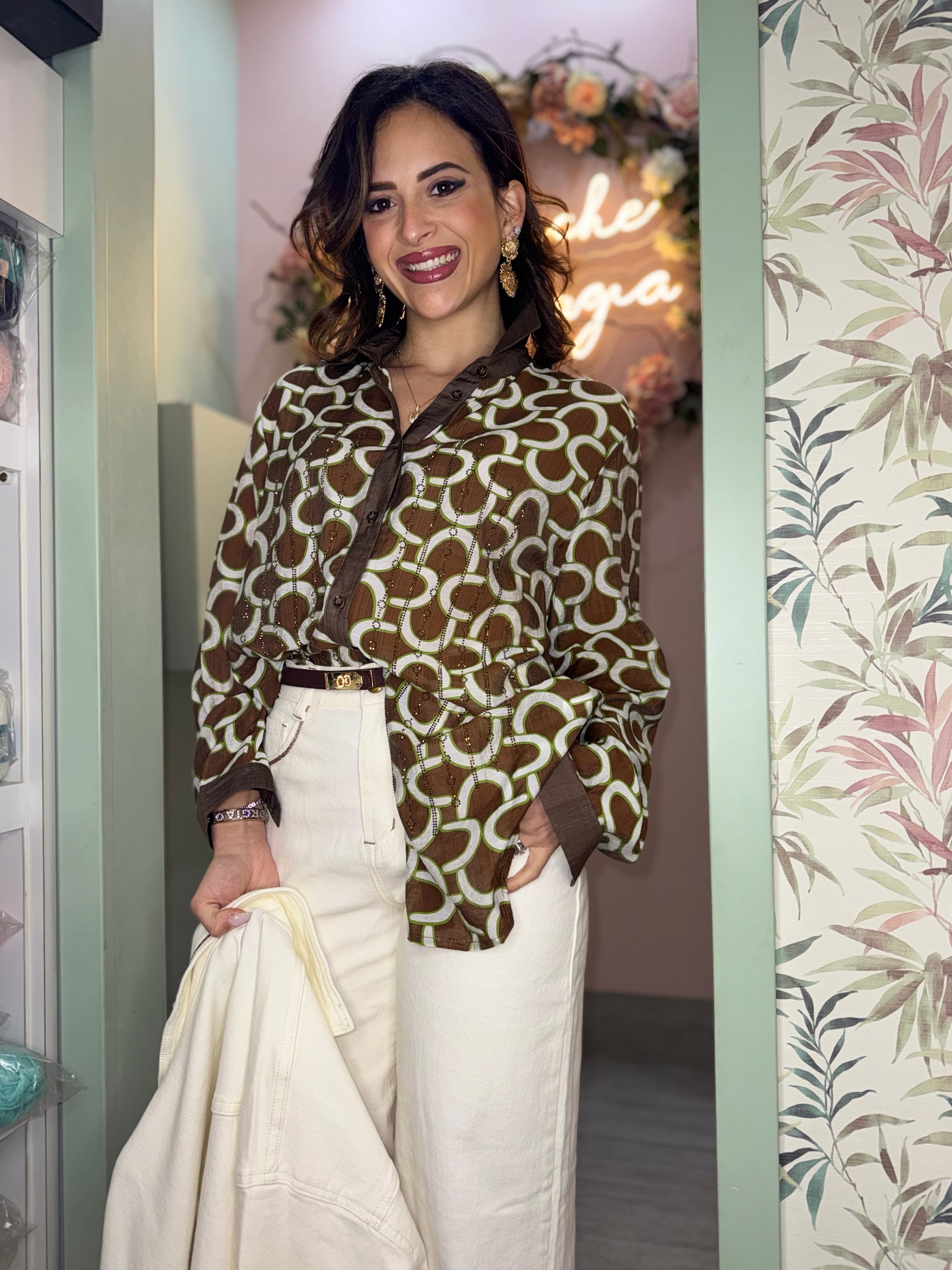 Camicia marrone