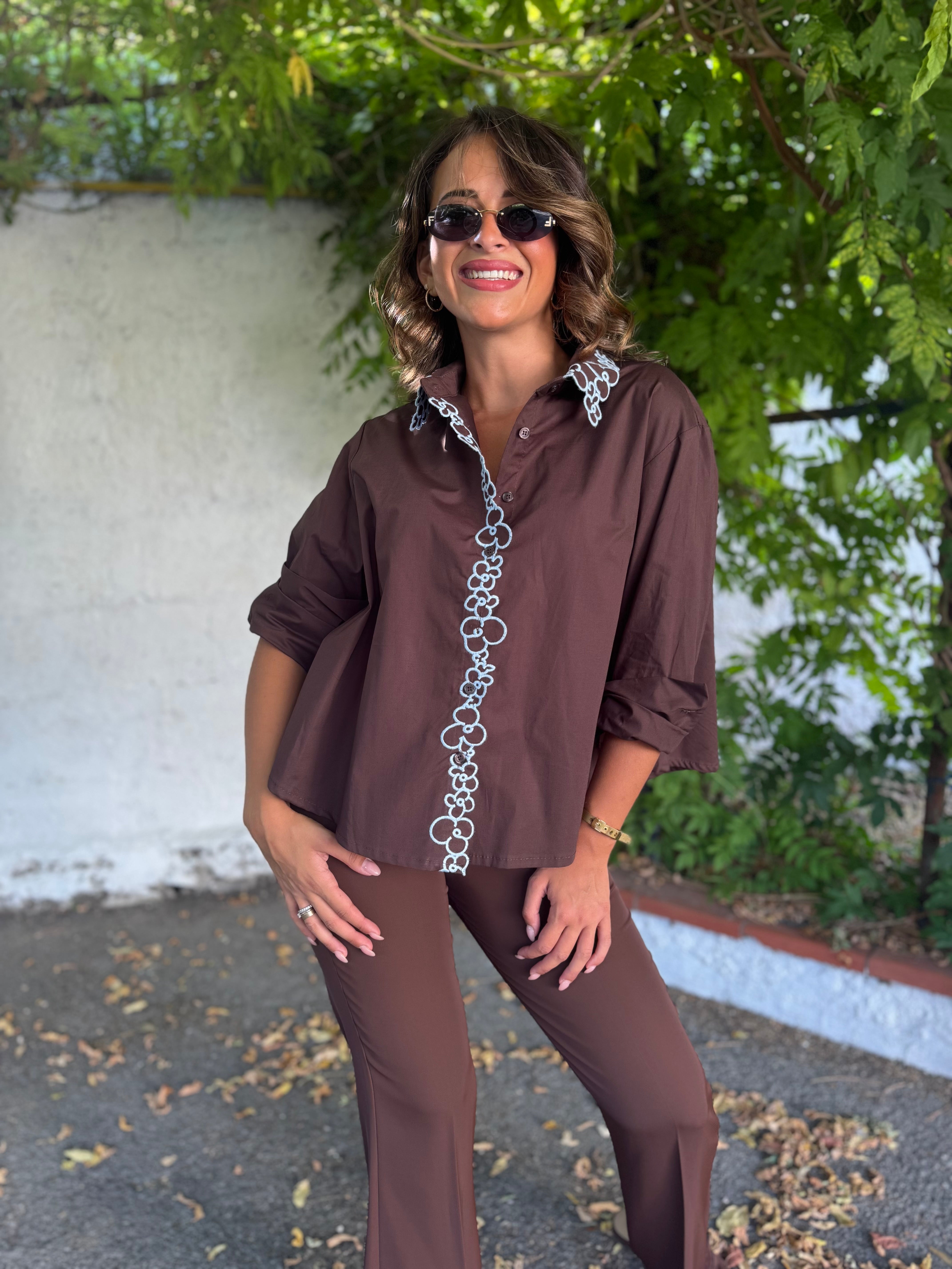 Camicia macrame