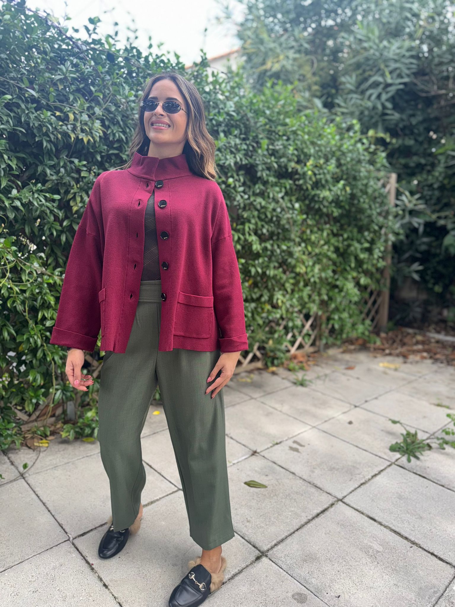 Cardigan\Giacca Bottoni