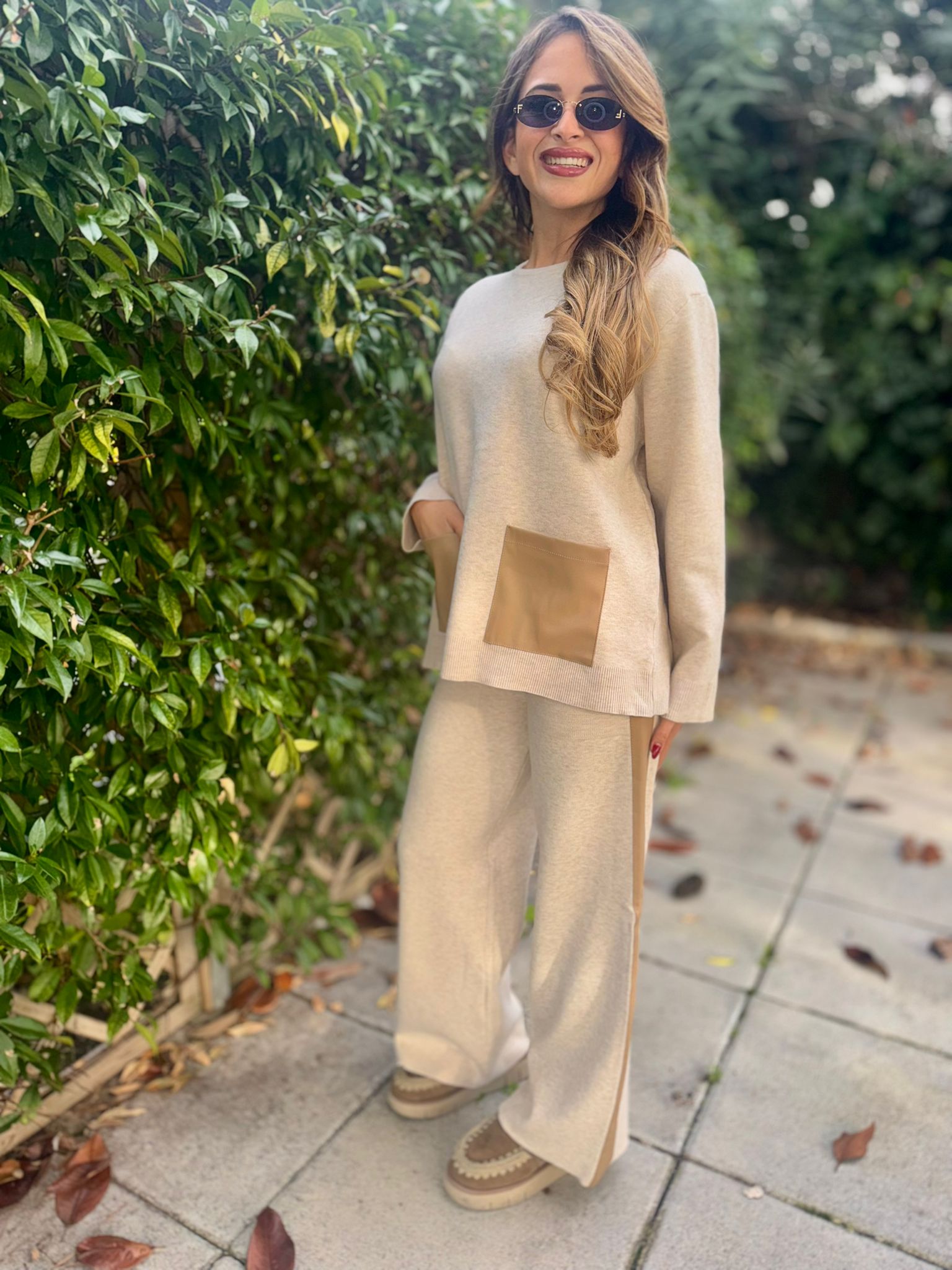 Coordinato Lana\ecopelle