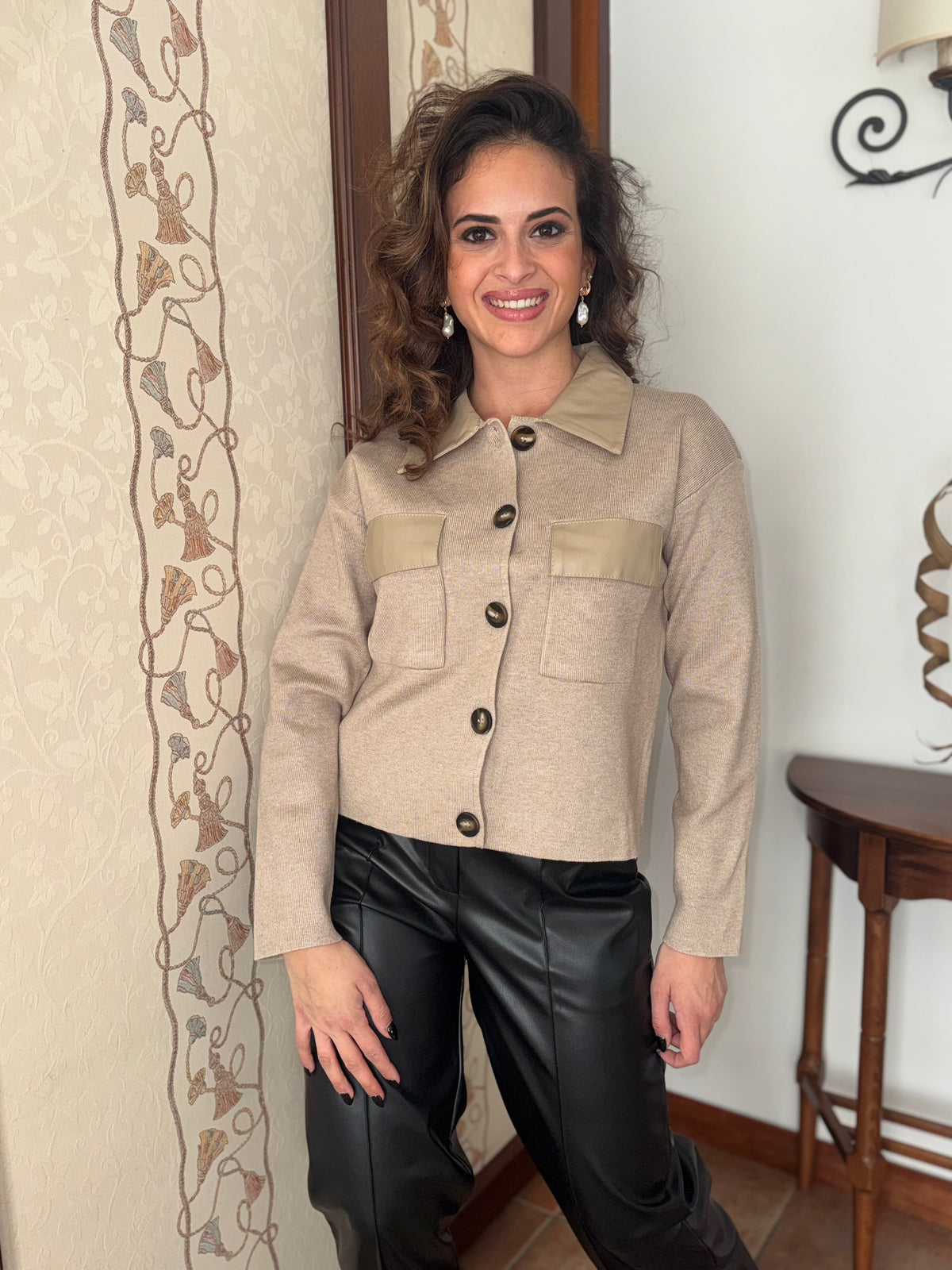 Maglione tasca