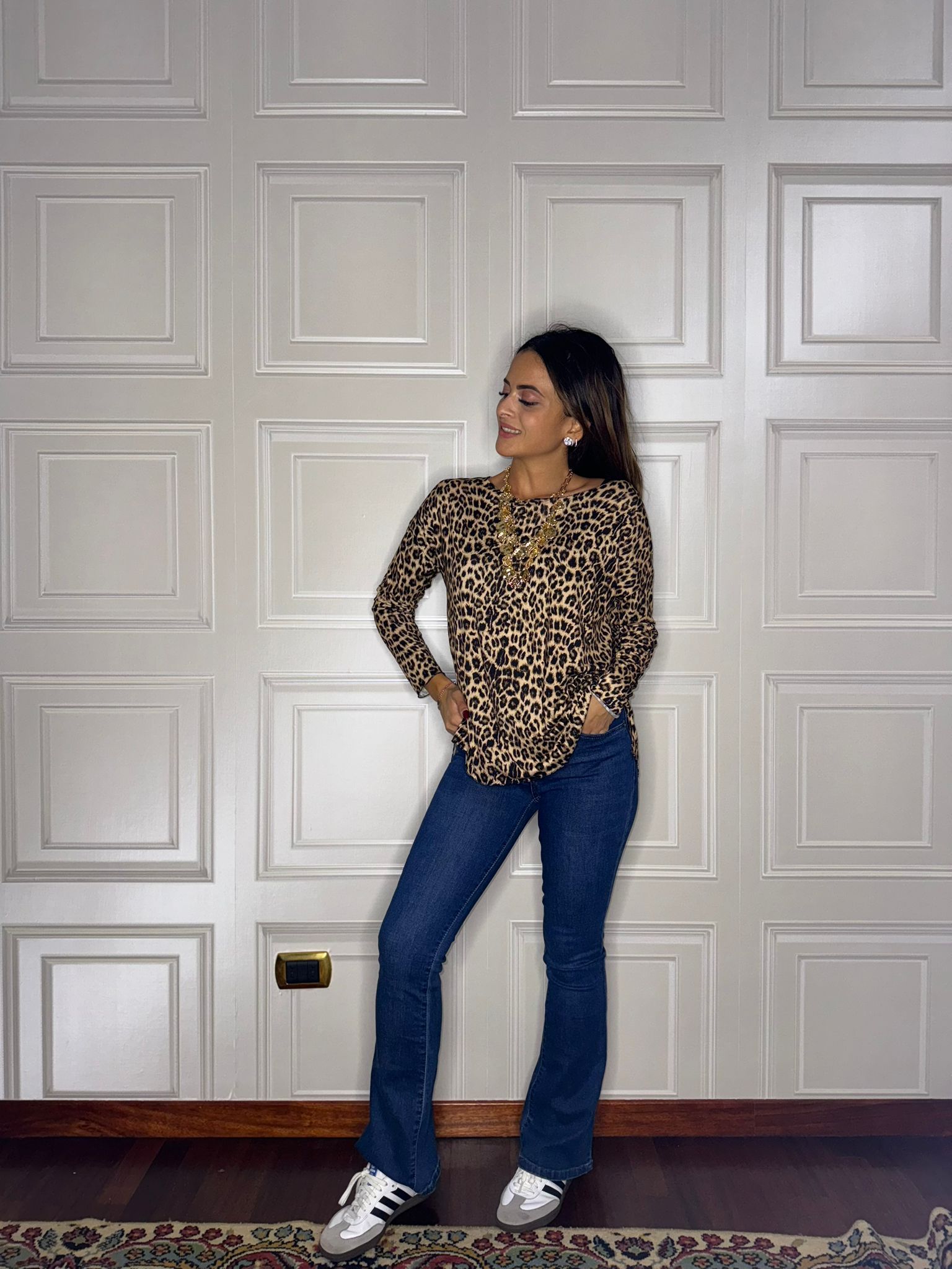 Maglia animalier comoda